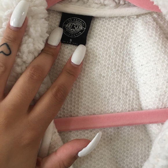 Cropped Sherpa jacket - Picture 2 of 2